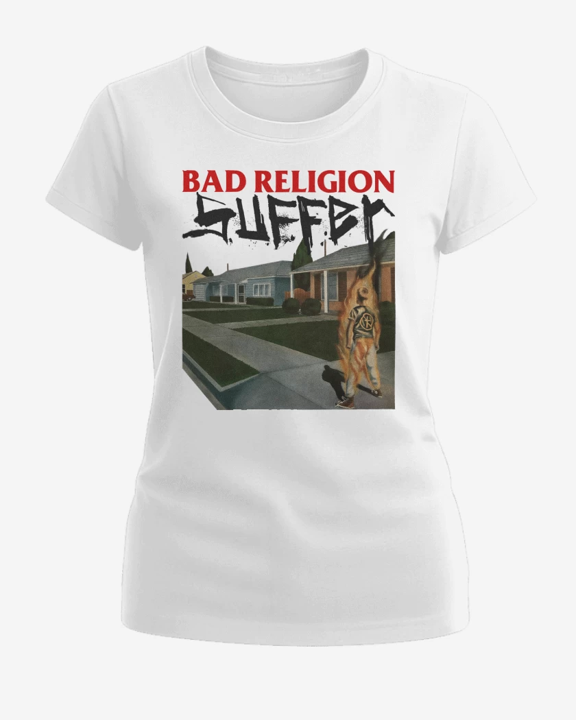 Polera de Mujer Blanco de Bad Religion Suffer B