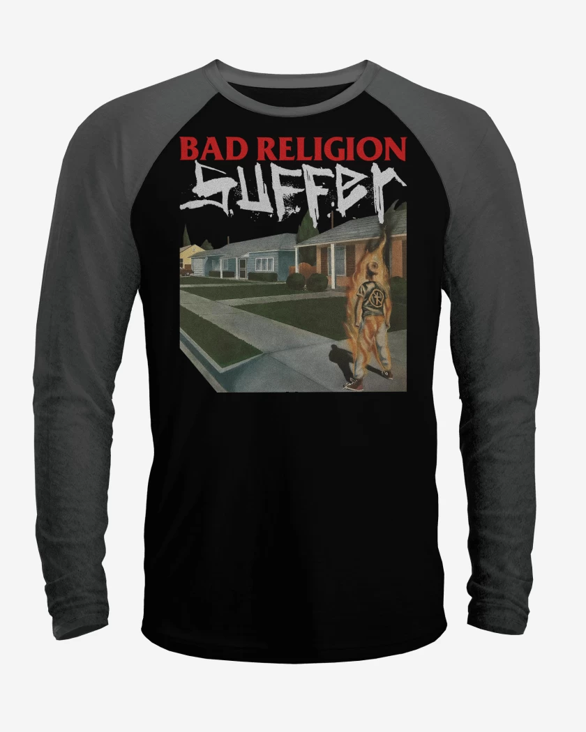 Polera Raglan Bad Religion Suffer