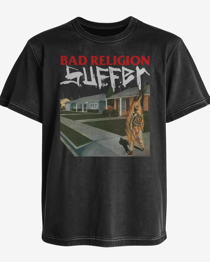 Polera desgastada Bad Religion Suffer