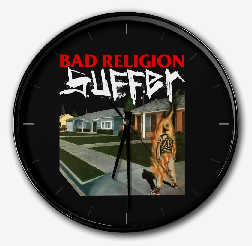 Reloj Negro de Bad Religion Suffer