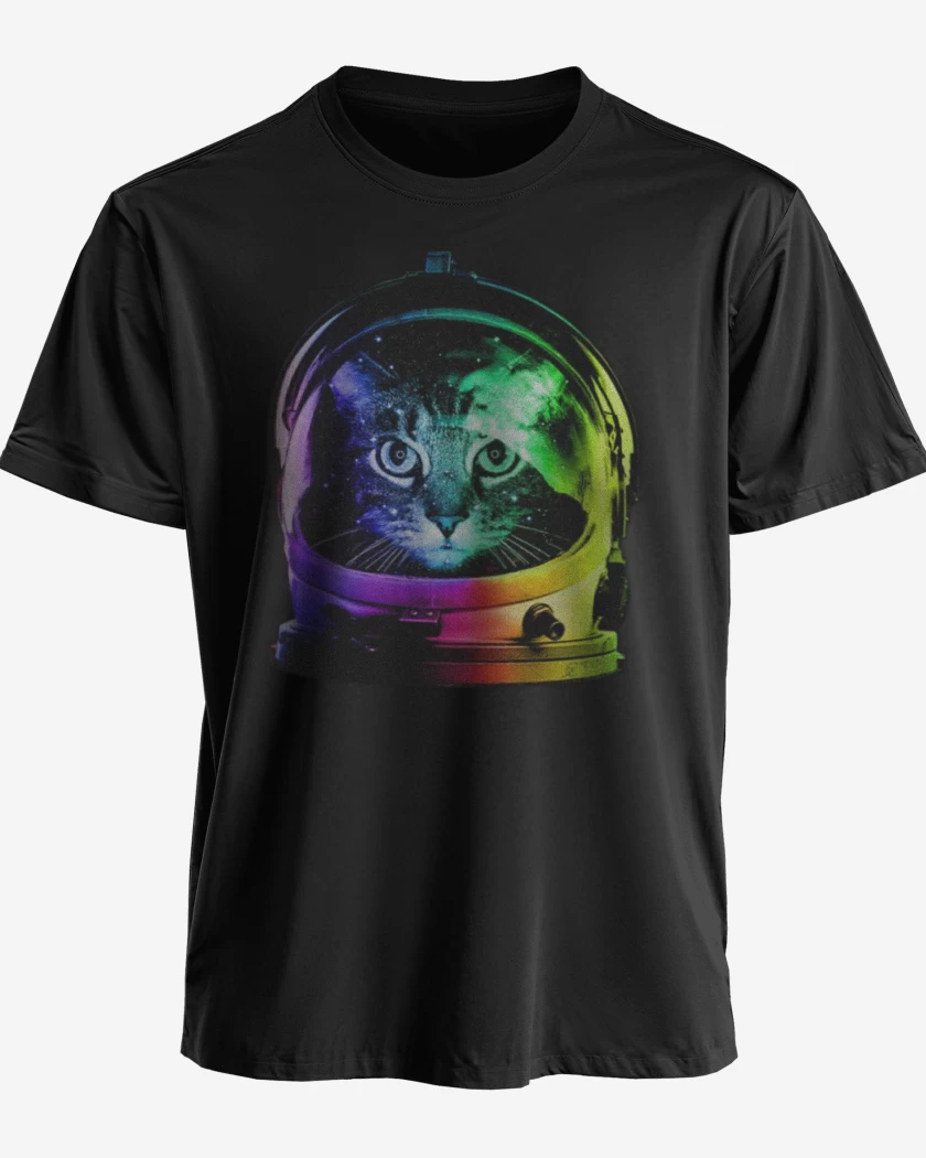 Polera Gatito espacio