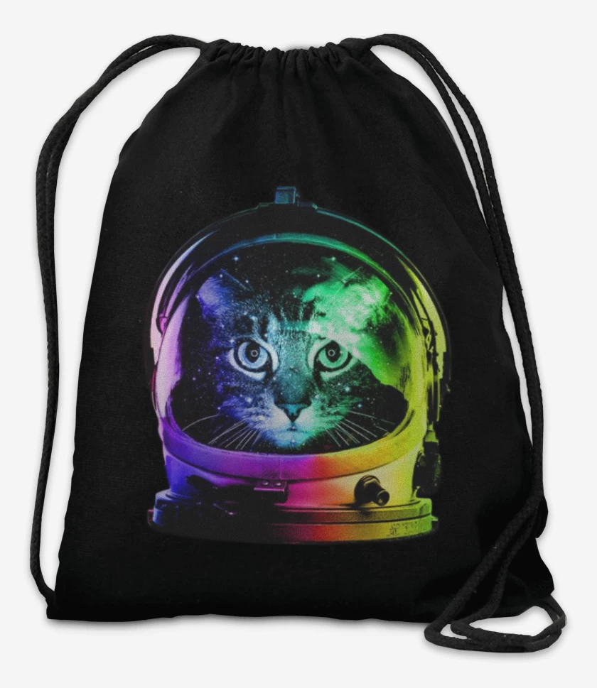 Mochila Gatito espacio