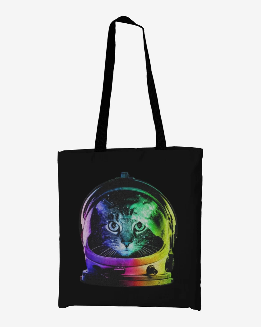 Totebag Gatito espacio