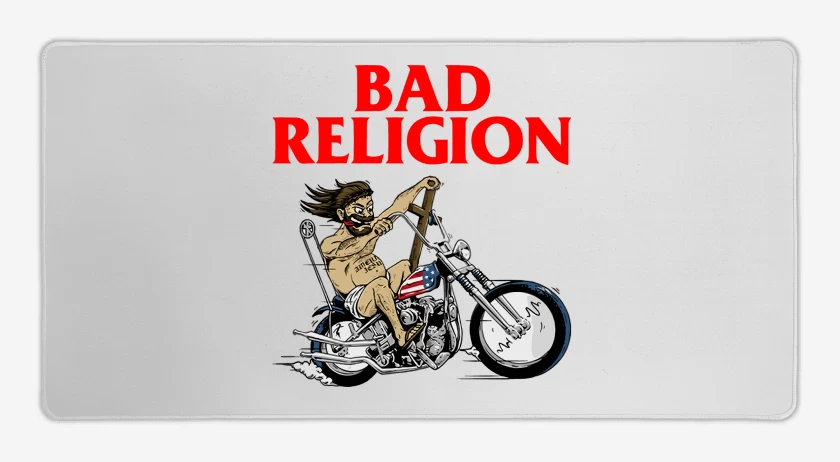 Mouse pad Gamer Bad Religion Jesus Motor