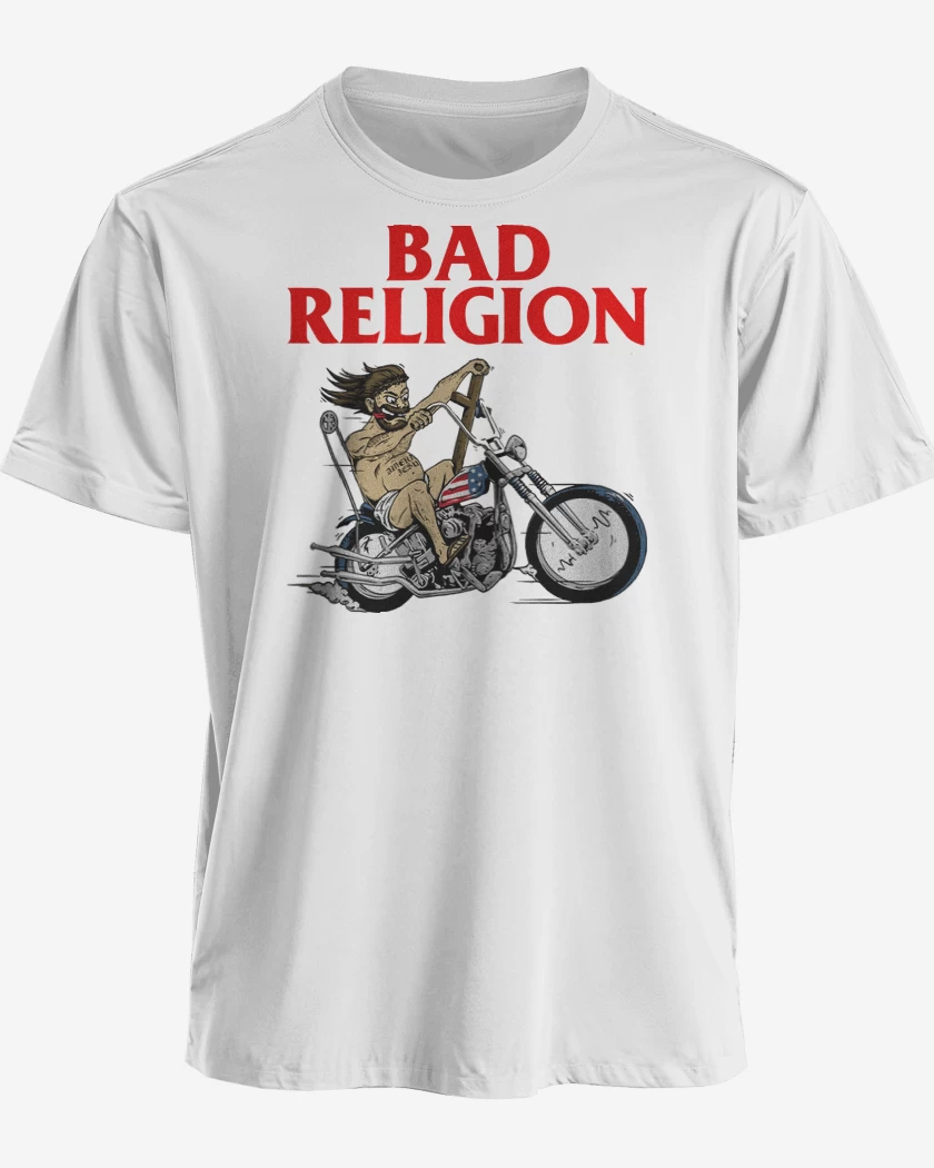 Polera premium Bad Religion Jesus Motor