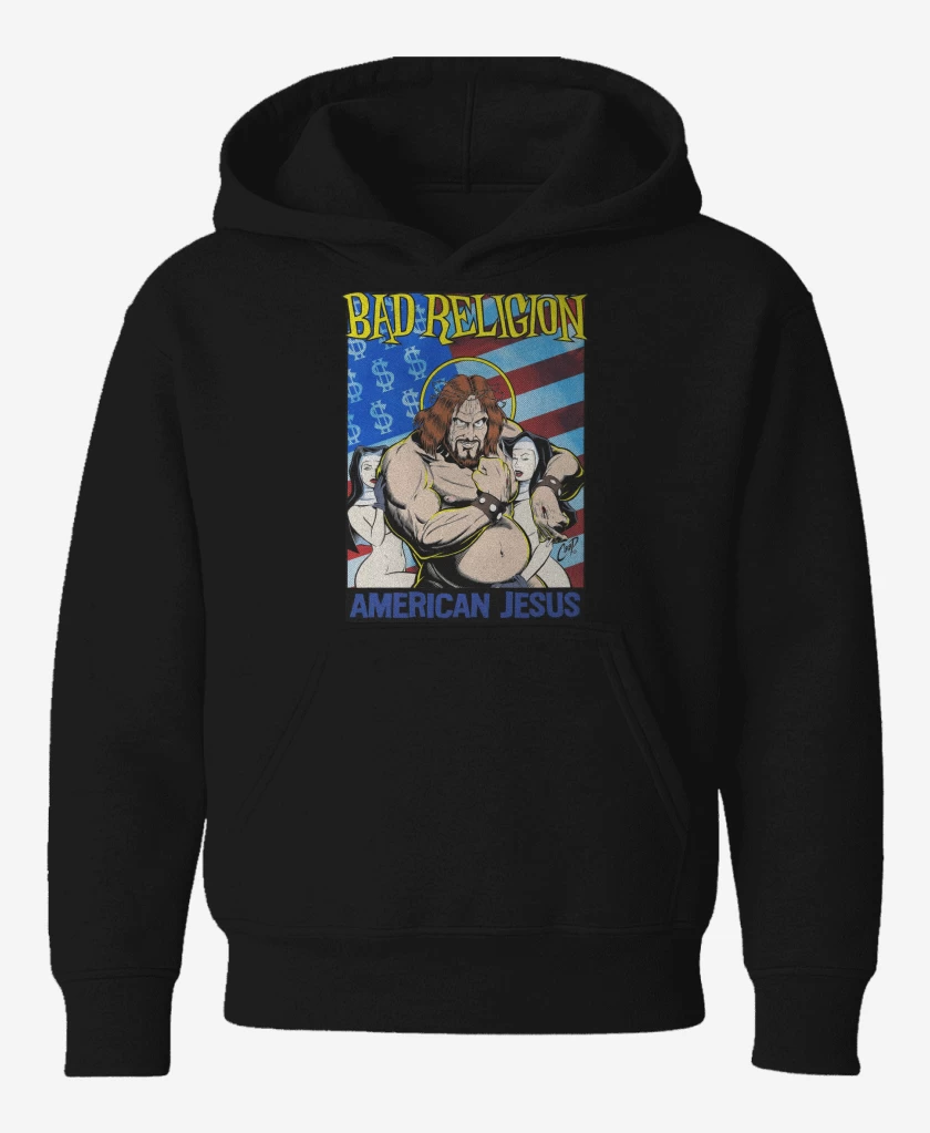 Poleron de niño Bad Religion American Jesus
