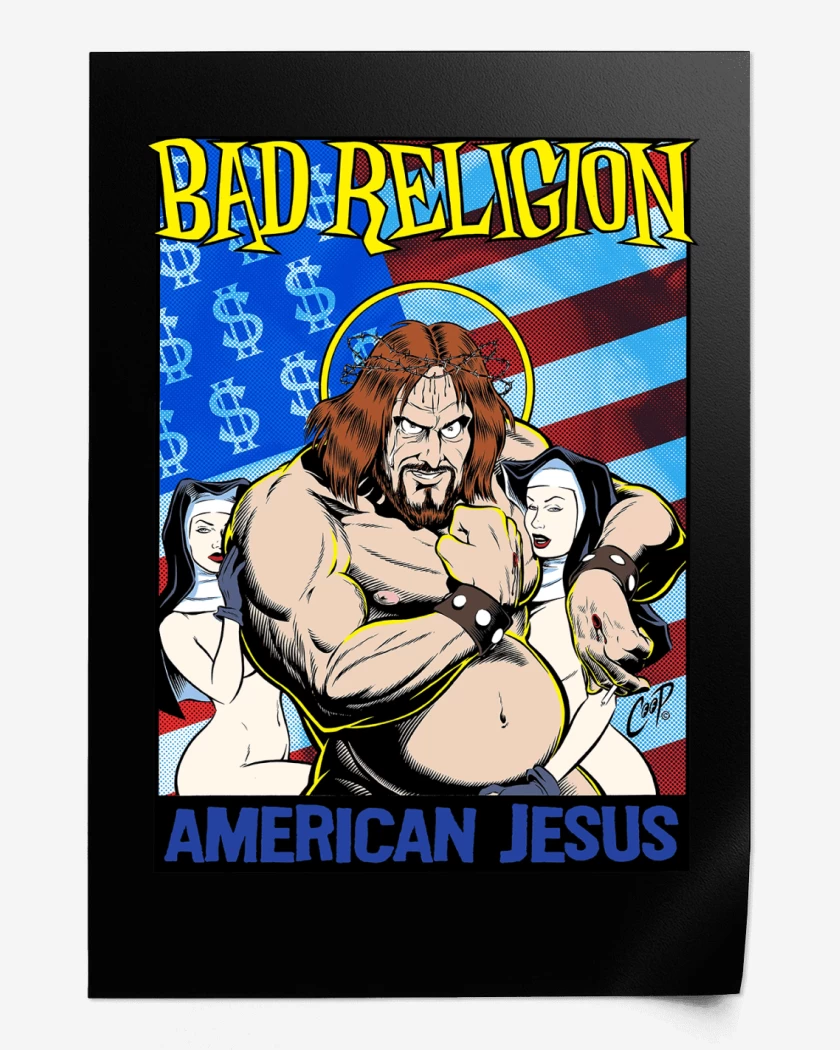 Print Bad Religion American Jesus