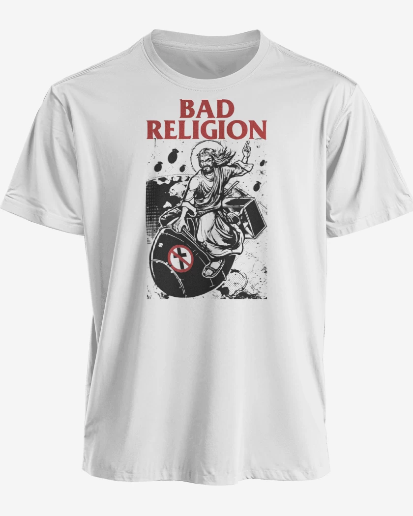 Polera premium Bad Religion Atomic Jesus