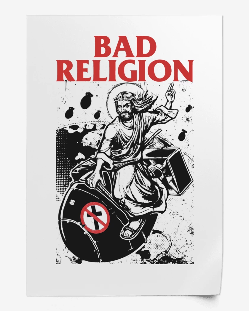 Print Bad Religion Atomic Jesus