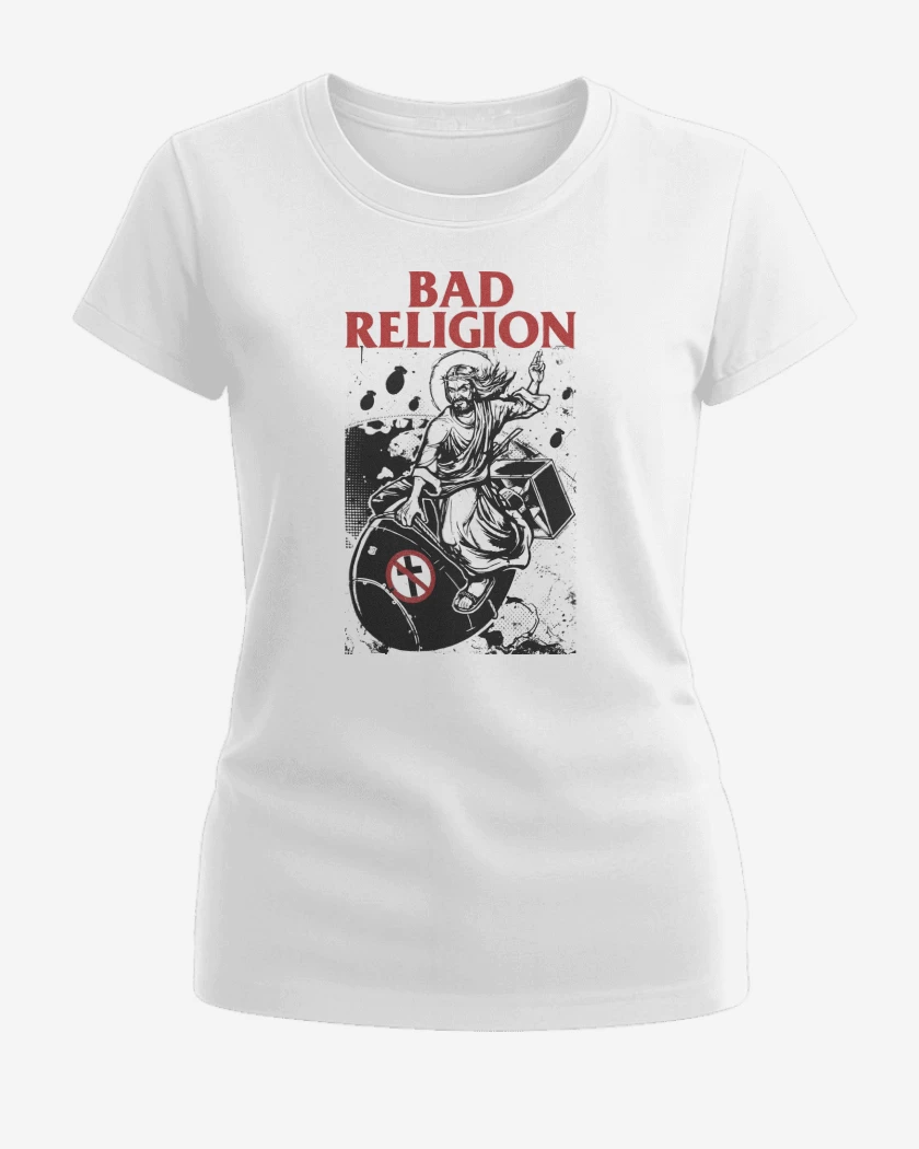 Polera de Mujer Bad Religion Atomic Jesus