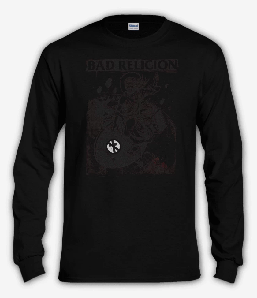 Polera manga larga Bad Religion Atomic Jesus Bomb