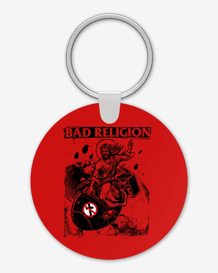 Llavero Bad Religion Atomic Jesus Bomb