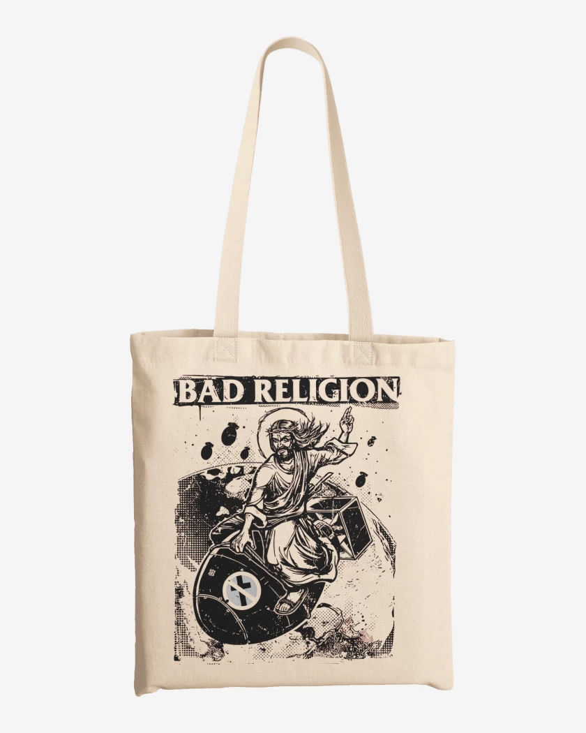 Totebag Bad Religion Atomic Jesus Bomb