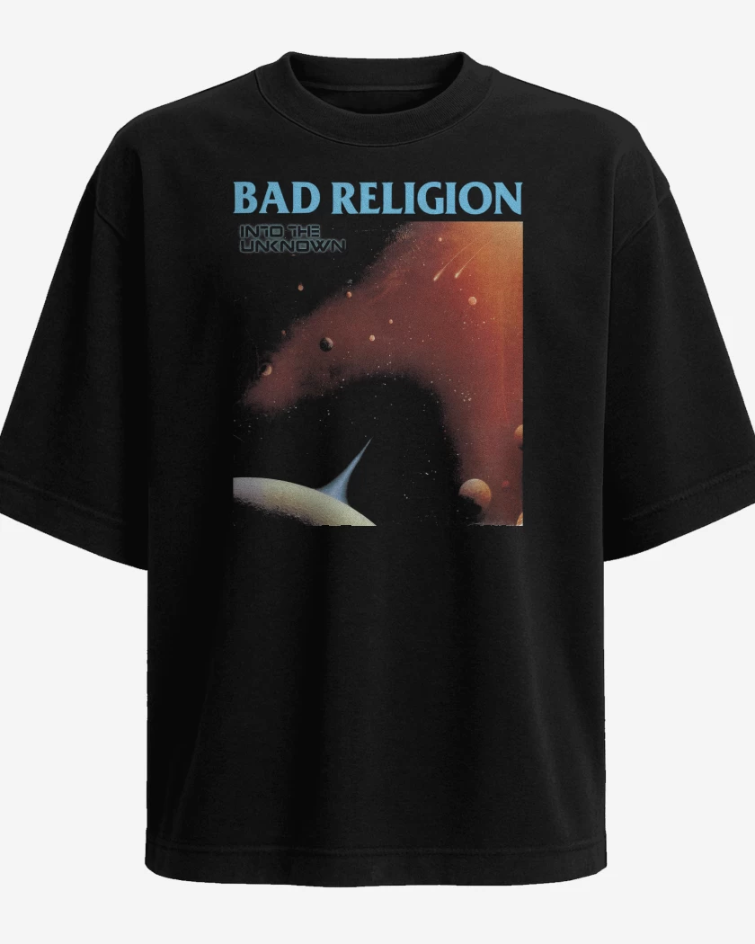 Polera Oversize Bad Religion Into the Unknown