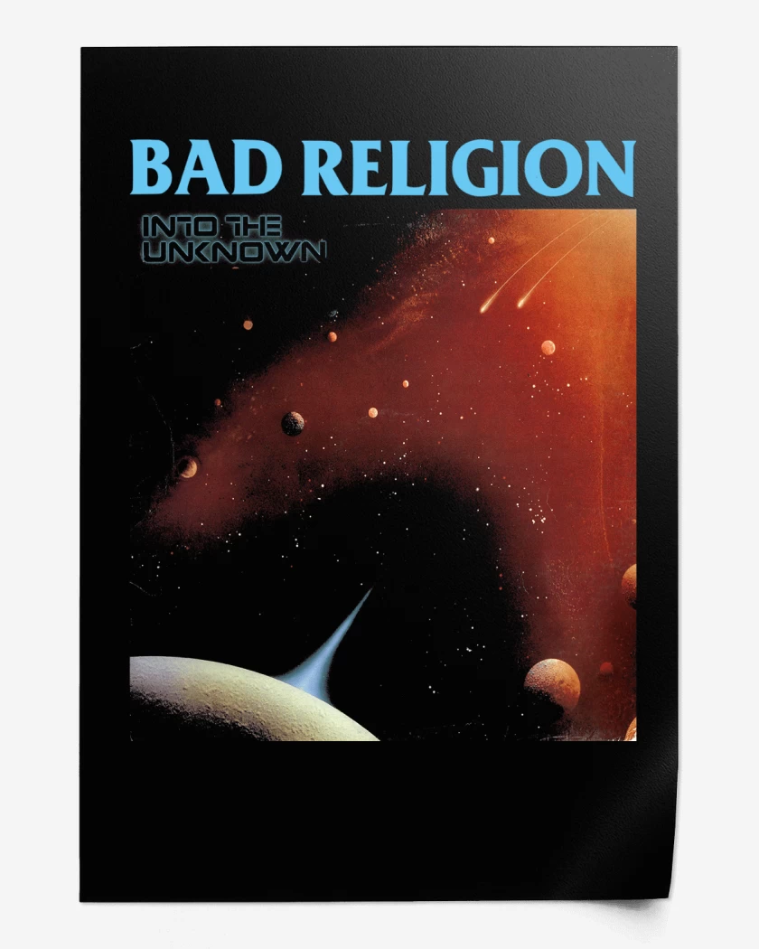Print Bad Religion Into the Unknown