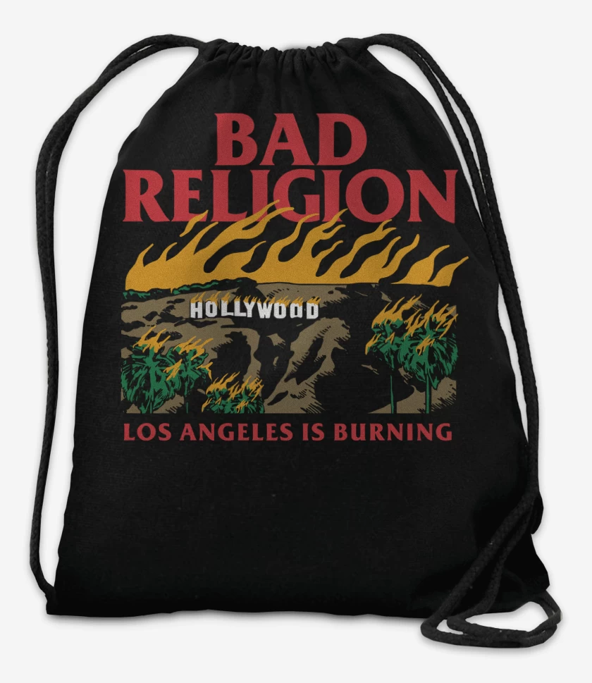 Mochila Bad Religion Los Angeles is Burning