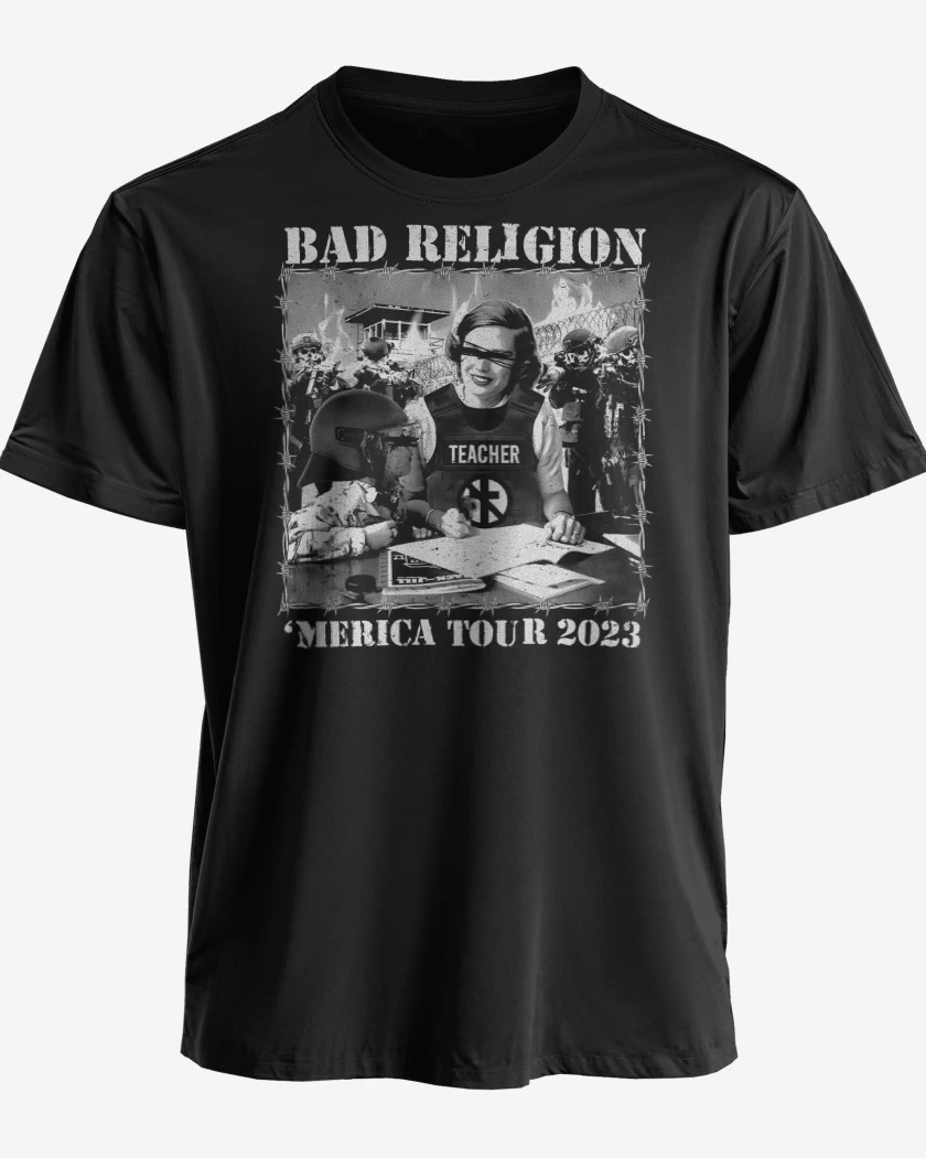 Polera Bad Religion Merica Tour