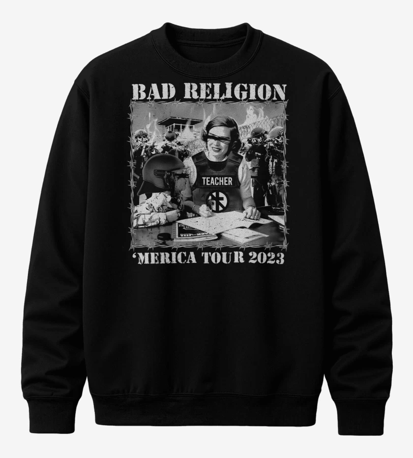Poleron polo Bad Religion Merica Tour