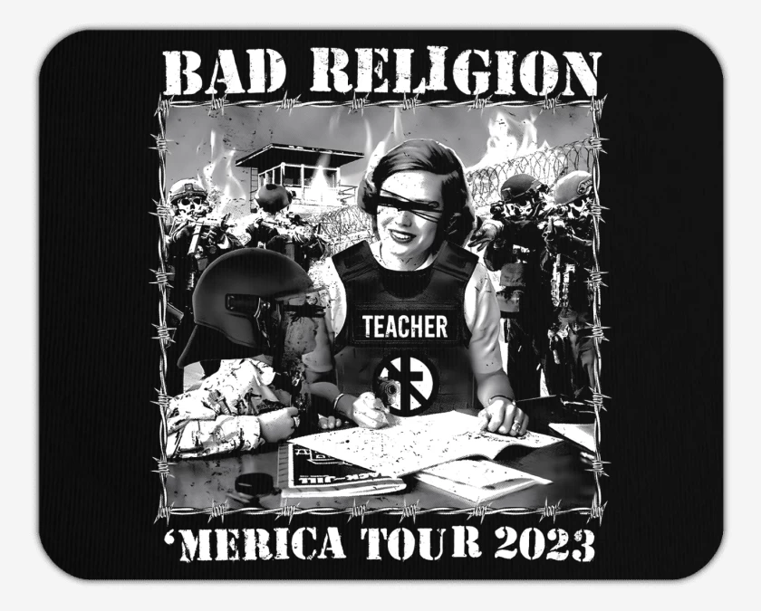 Mousepad Bad Religion Merica Tour