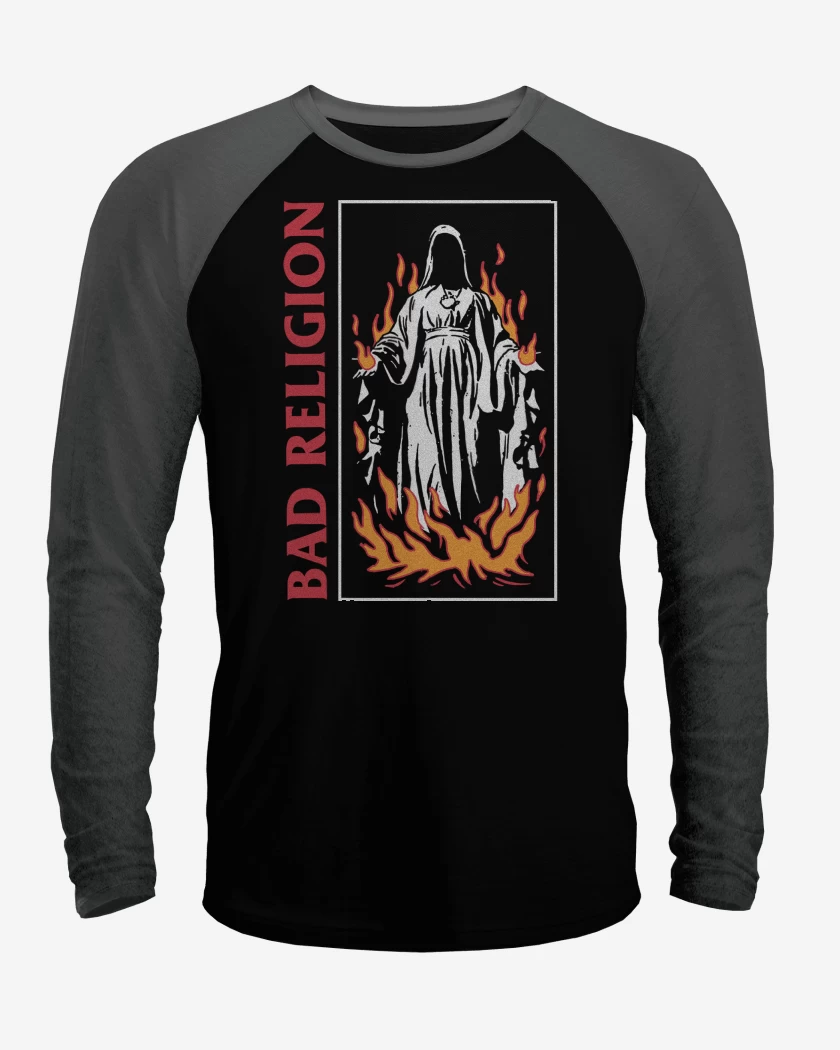 Polera Raglan Bad Religion Virgin
