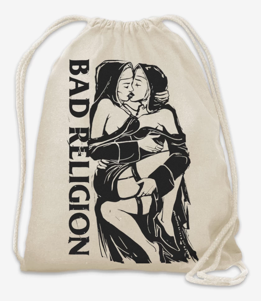 Mochila Blanco de Bad Religion Naughty Nuns