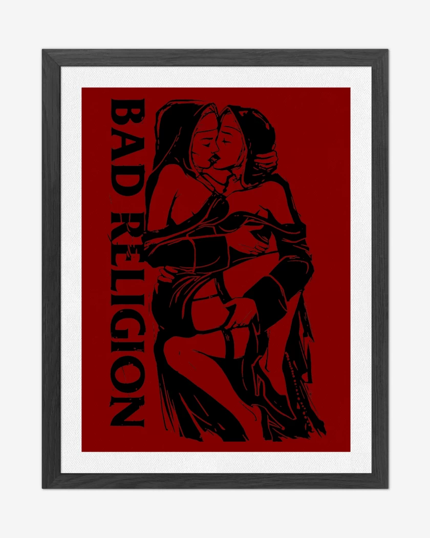 Cuadro decorativo Bad Religion Naughty Nuns