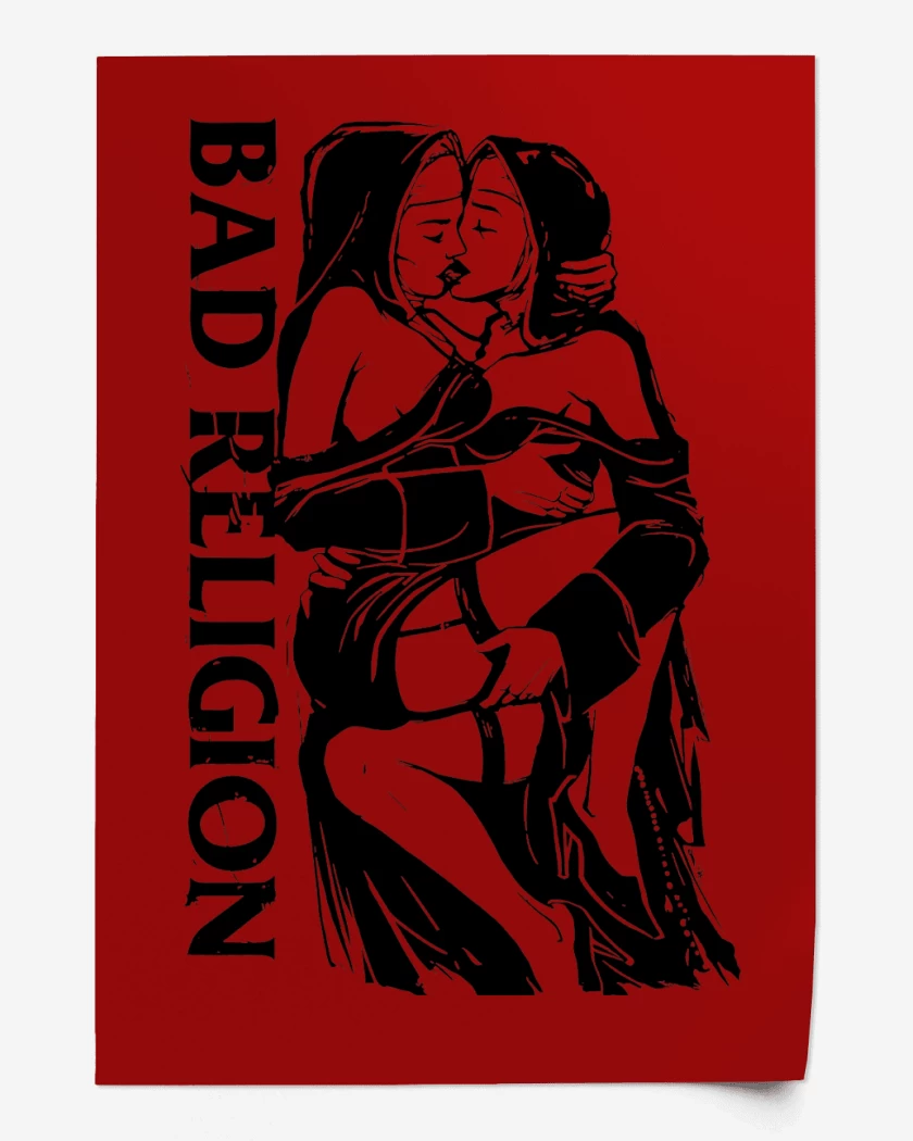 Print Bad Religion Naughty Nuns