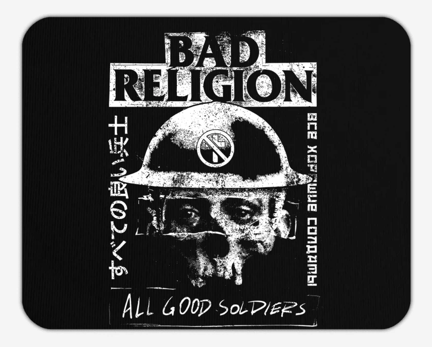 Mousepad Bad Religion All Good Soldiers
