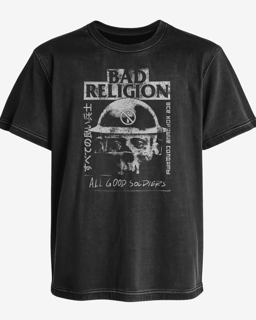 Polera desgastada Bad Religion All Good Soldiers