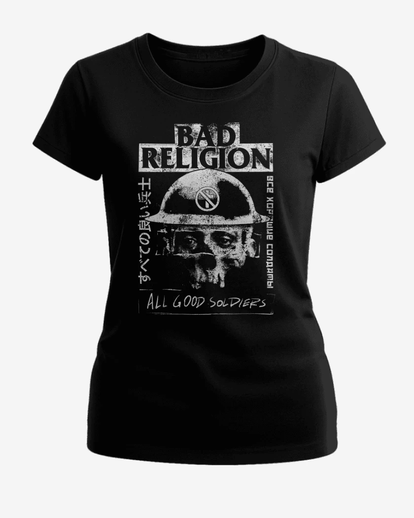 Polera de Mujer Bad Religion All Good Soldiers