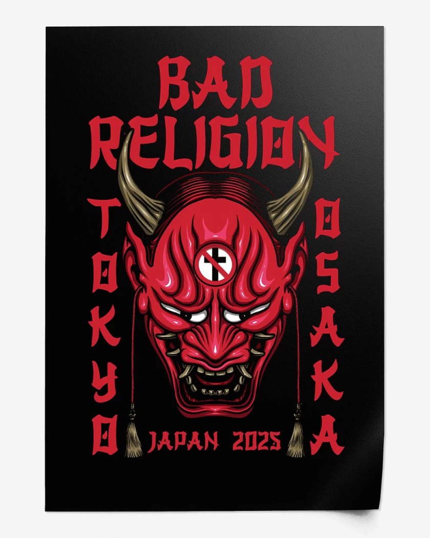 Print Bad Religion Japan