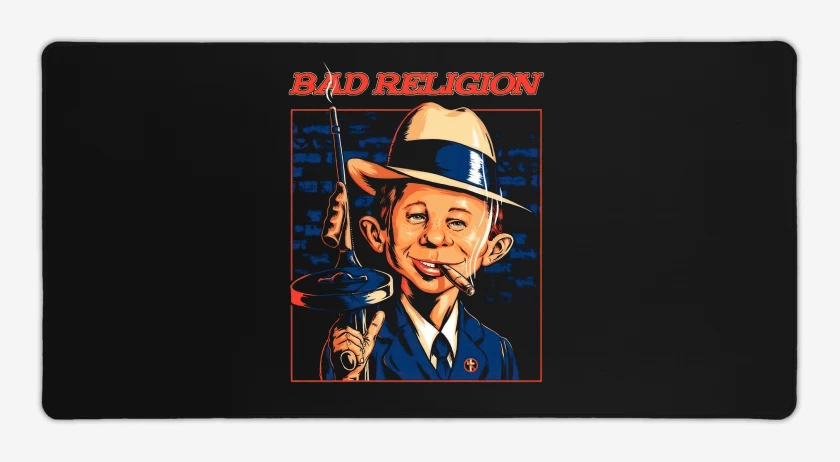Mouse pad Gamer Negro de MAD Religion 