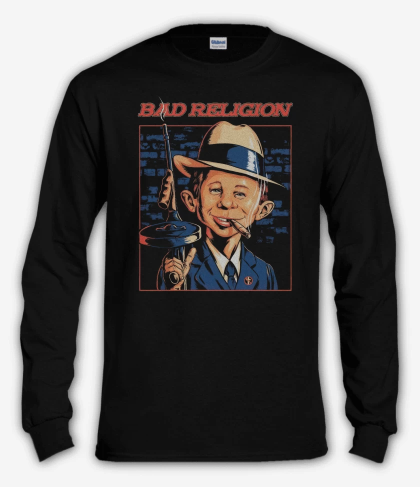 Polera manga larga Negro de MAD Religion 