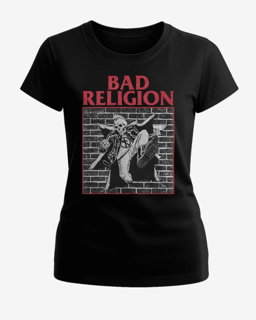 Polera de Mujer Bad Religion Break the Wall