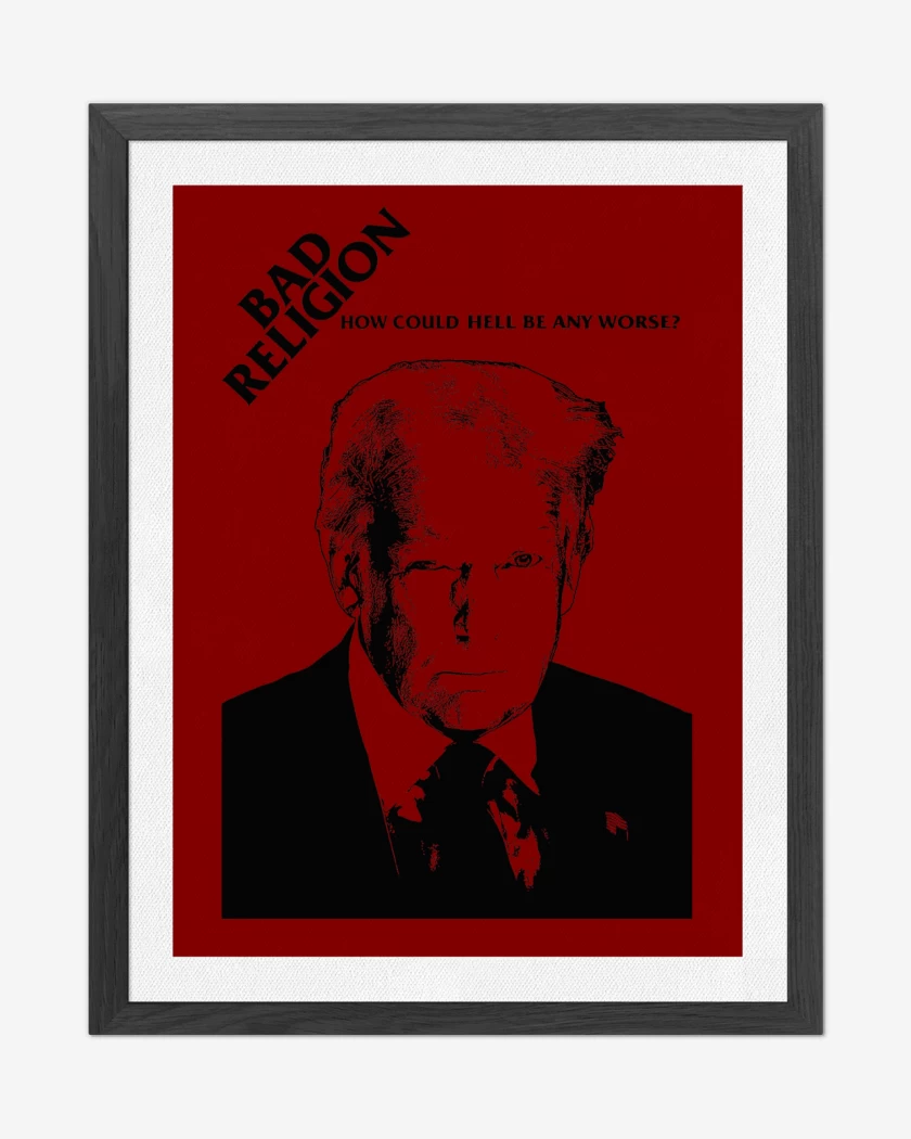 Cuadro decorativo Bad Religion Any Worse