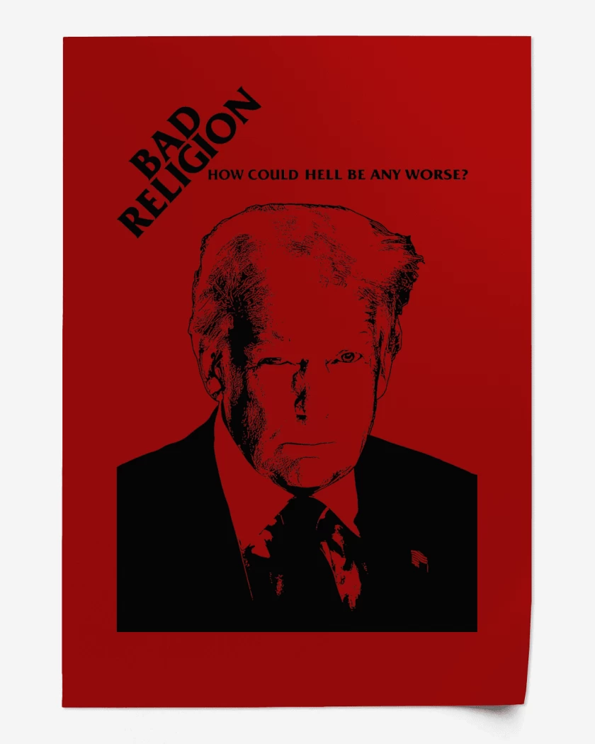 Print Bad Religion Any Worse