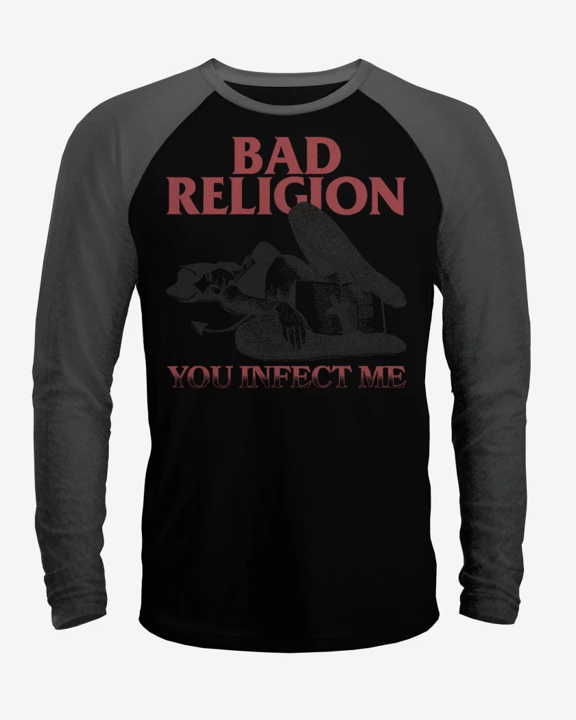 Polera Raglan Bad Religion You Infect Me
