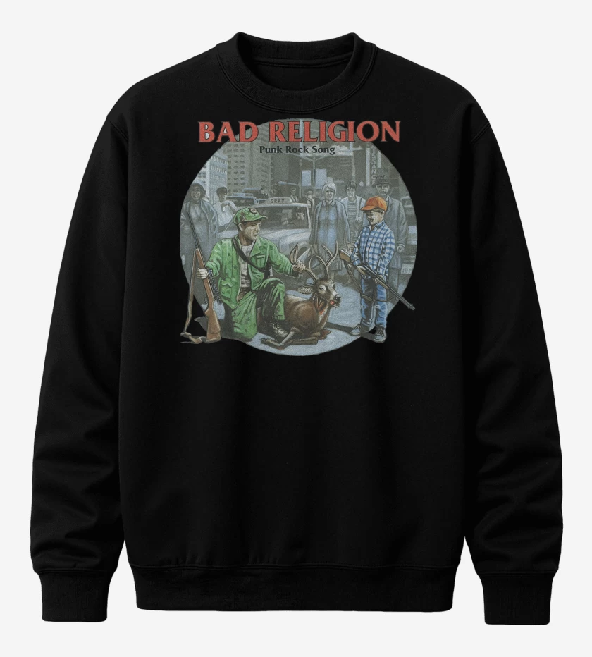 Poleron polo Bad Religion Punk Rock Song