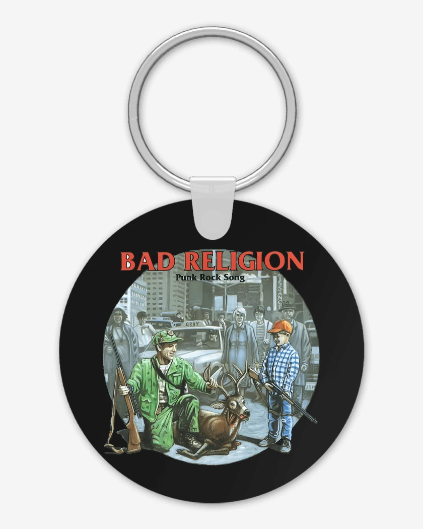 Llavero Bad Religion Punk Rock Song