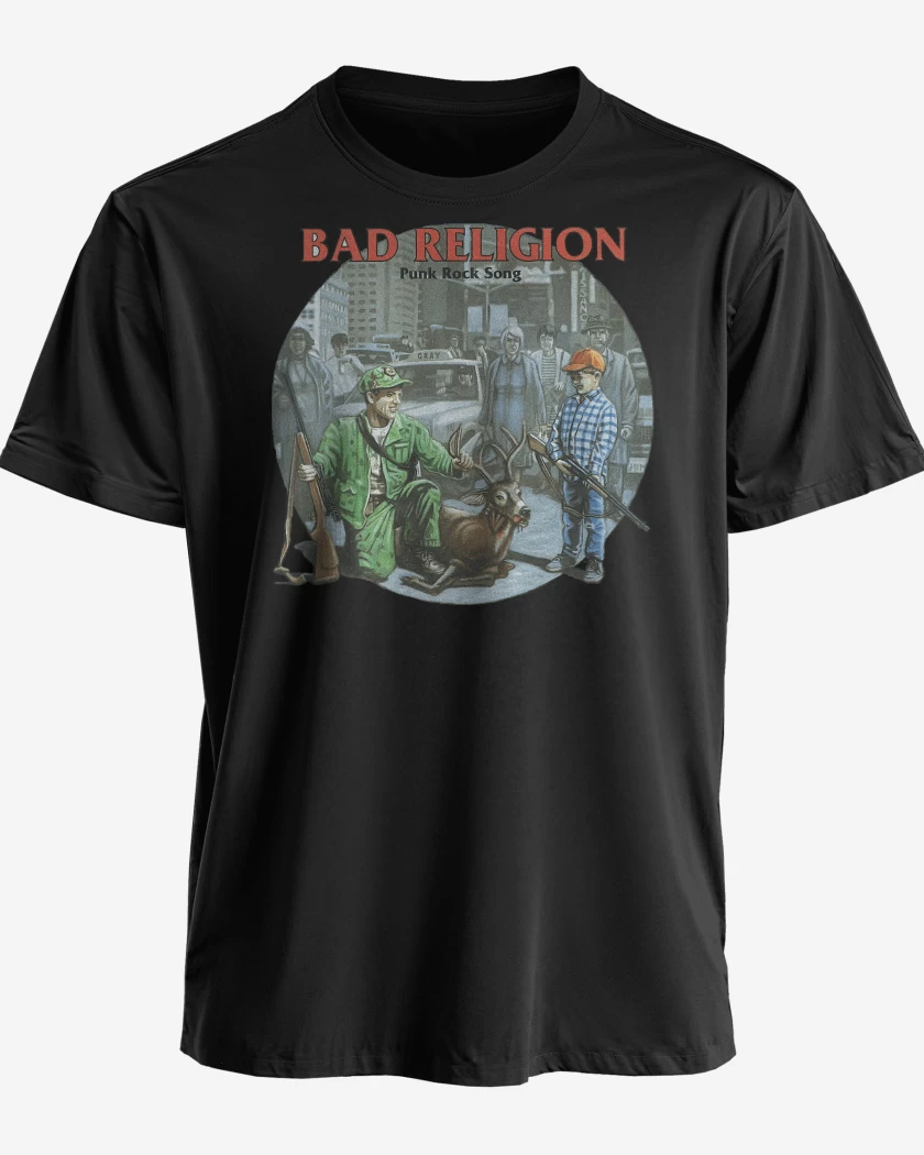 Polera premium Bad Religion Punk Rock Song