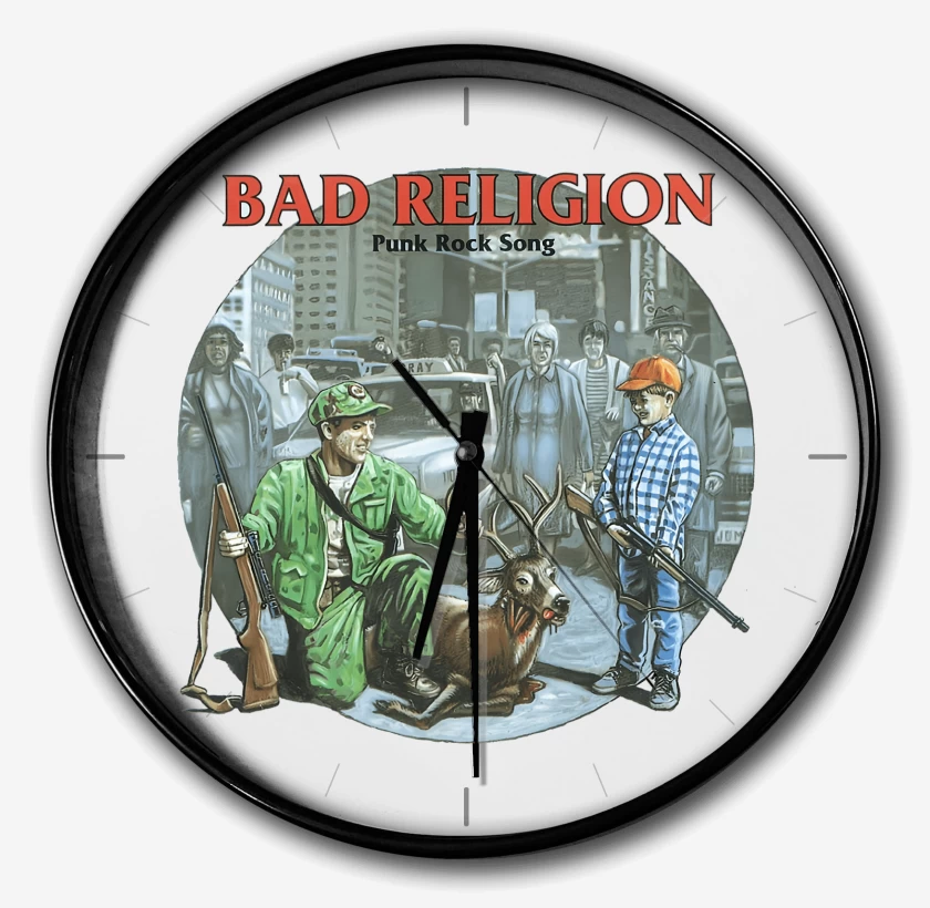 Reloj Bad Religion Punk Rock Song