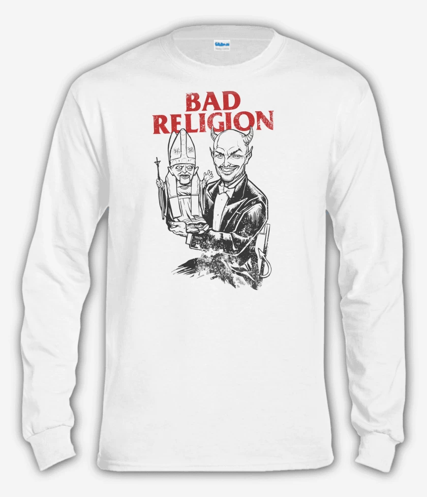 Polera manga larga Blanco de Bad Religion Puppet