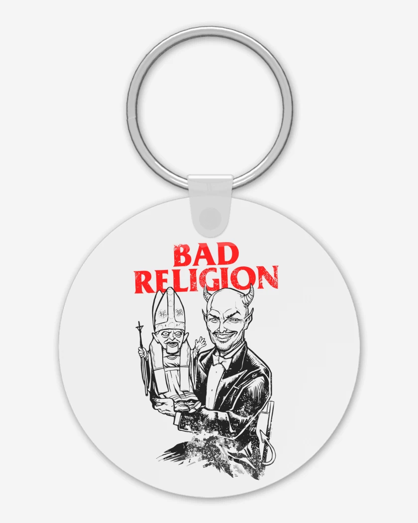 Llavero Blanco de Bad Religion Puppet
