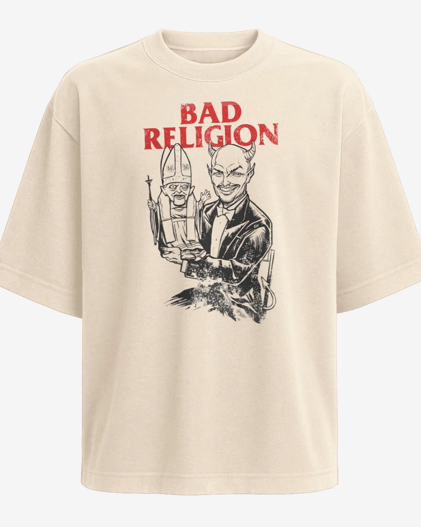 Polera Oversize Bad Religion Puppet