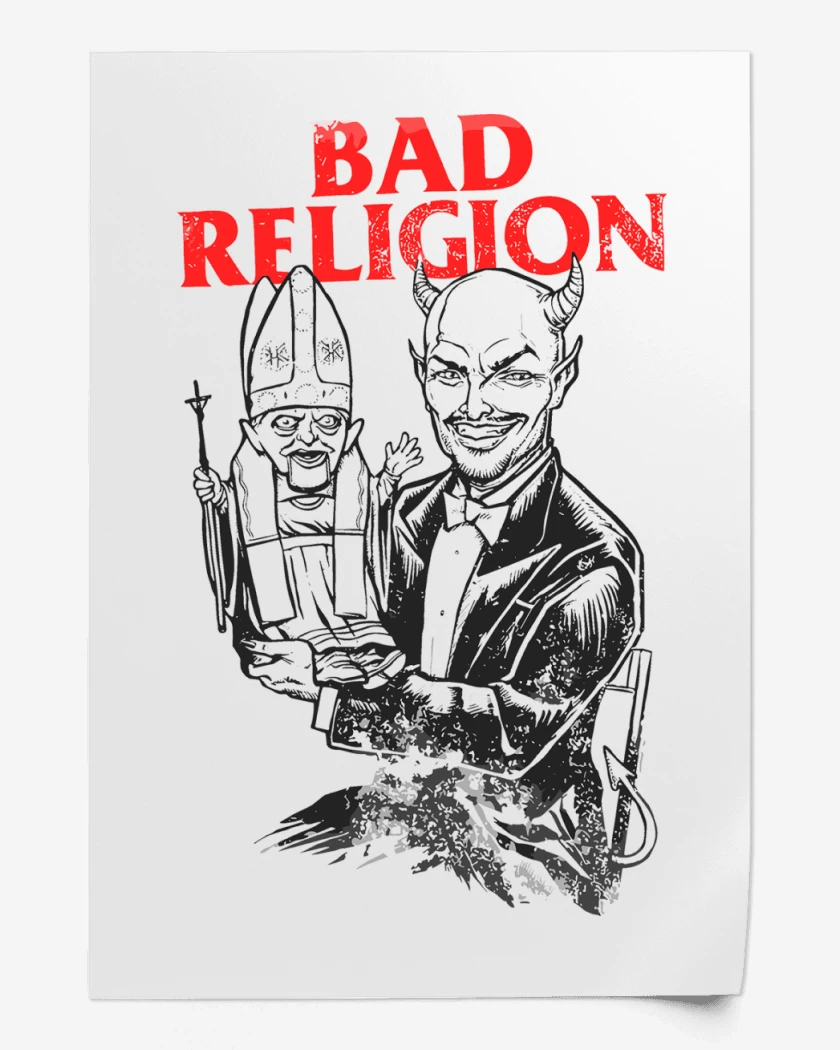 Print Bad Religion Puppet