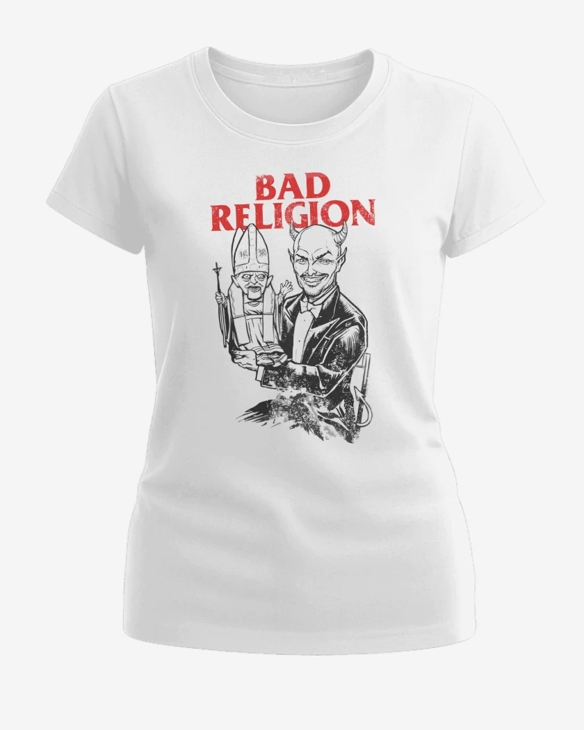 Polera de Mujer Blanco de Bad Religion Puppet