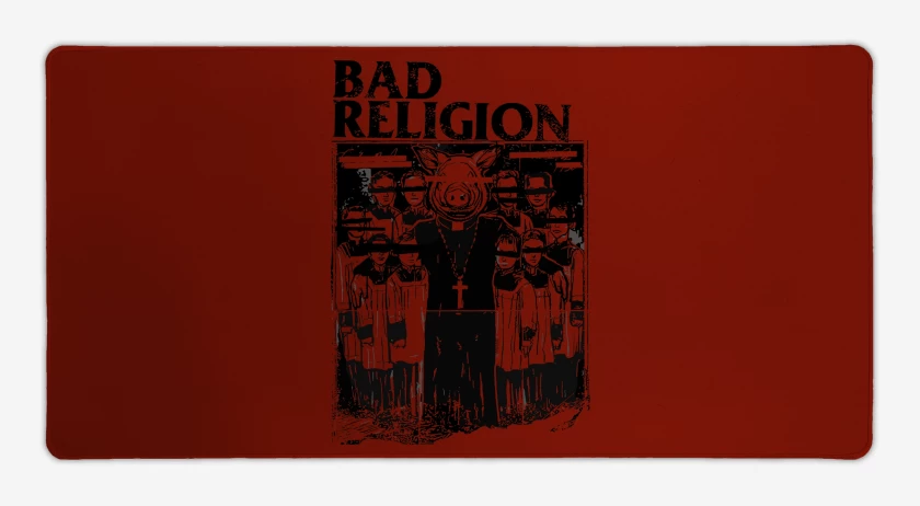 Mouse pad Gamer Rojo de Bad Religion Pig