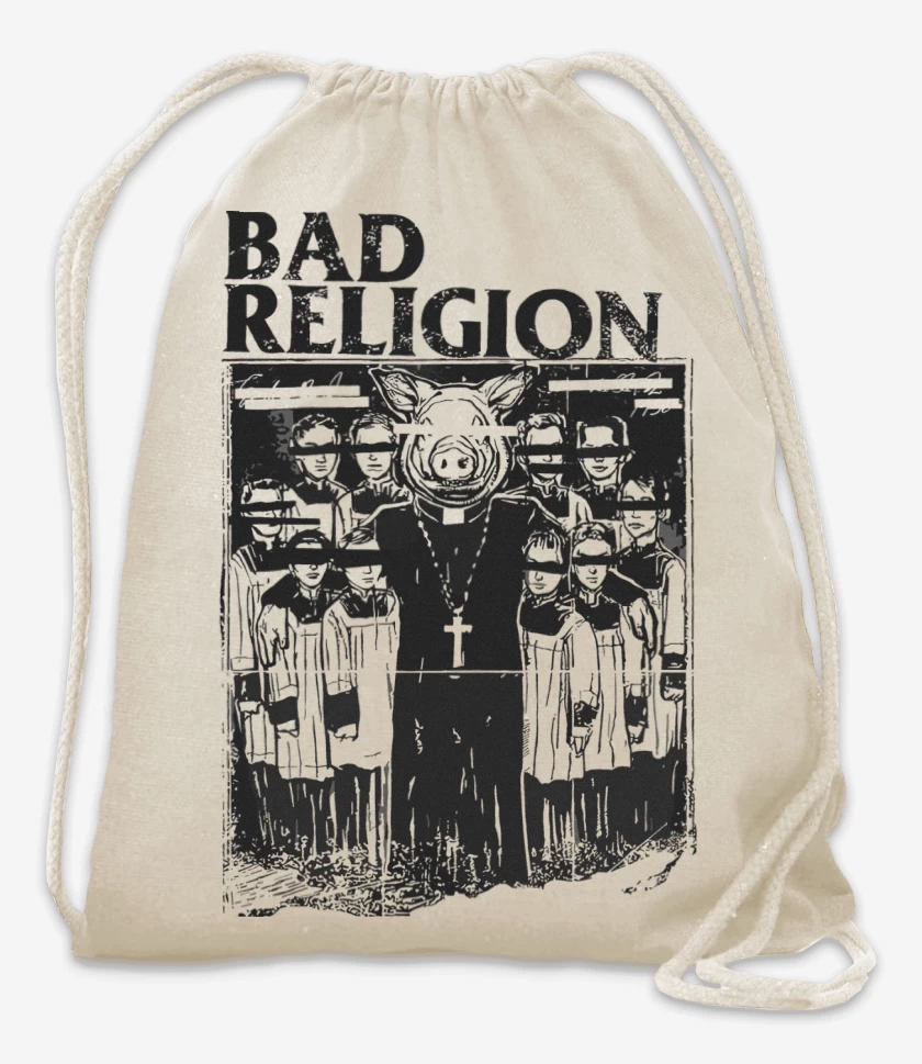 Mochila Blanco de Bad Religion Pig