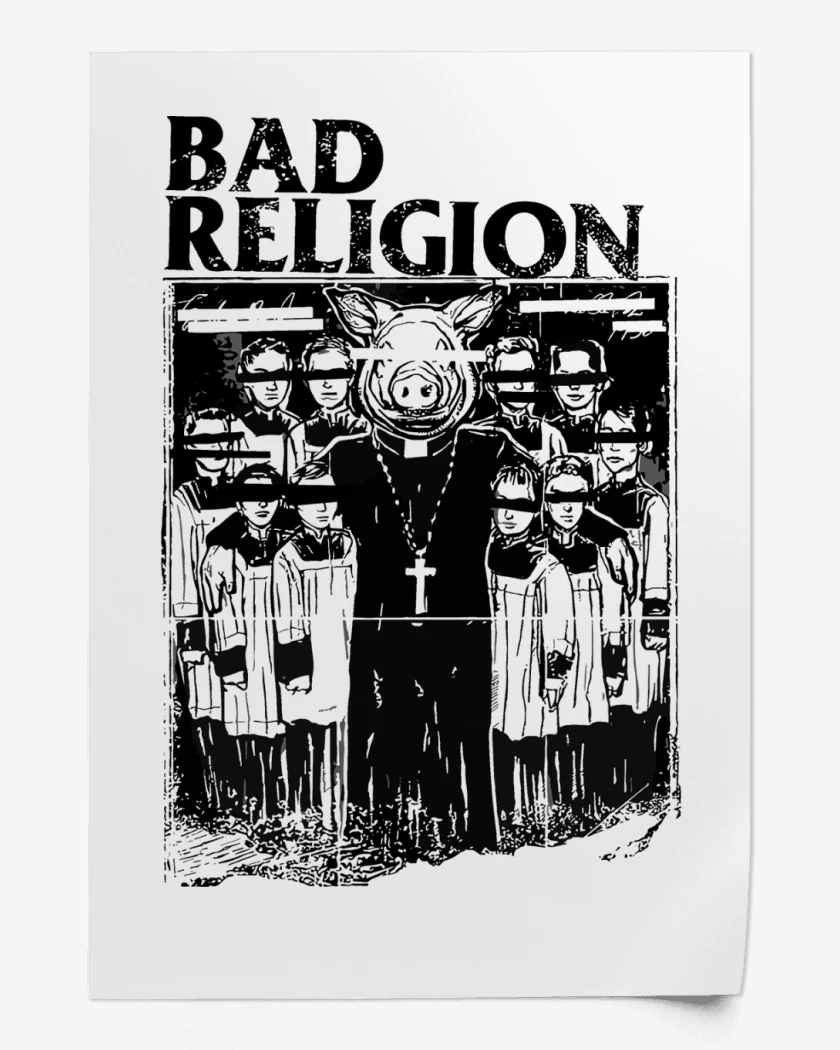 Print Bad Religion Pig