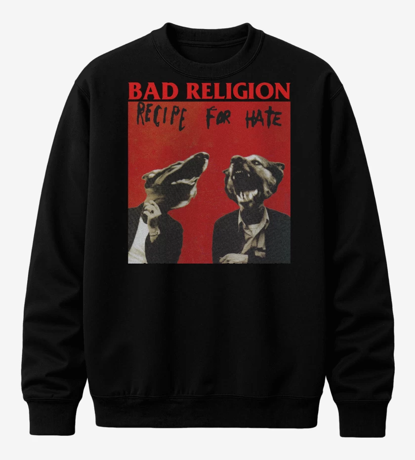 Poleron polo Bad Religion Recipe For Hate 